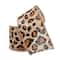 12 Pack: 2.5'' x 3yd. Faux Burlap Wired Cheetah Ribbon by Celebrate It®